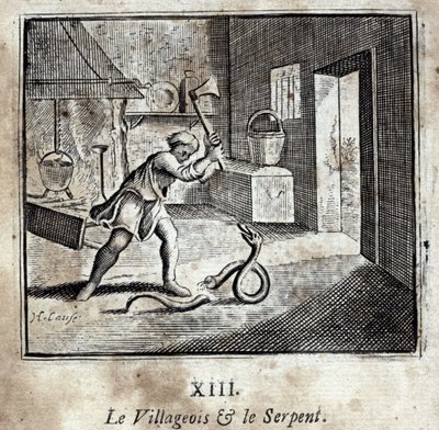 Köylü ve Yılan. Jean de La Fontaine