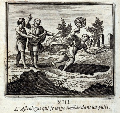 Kuyuya düşen astrolog. Jean de La Fontaine