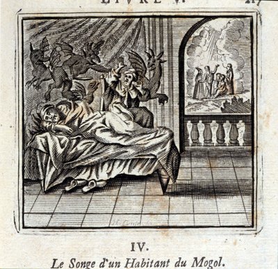Bir Moğol sakininin rüyası. Jean de La Fontaine