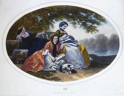 Yaz Zevkleri by Francois Claudius after Compte Calix