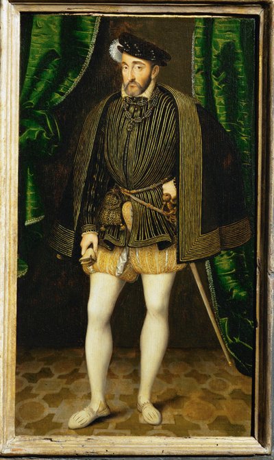 Henri II, Fransa kralı ... by François Clouet