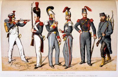 Paris Ulusal Muhafız by Francois Cudet