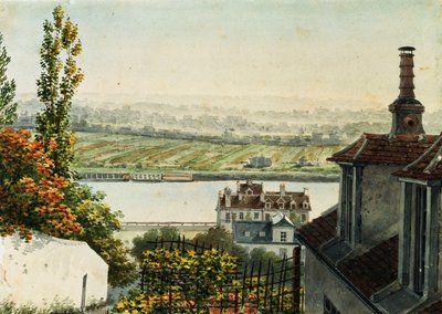 Saint Cloud Tepelerinden Sen Nehri