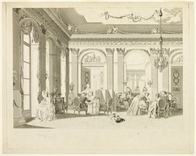 Çizim Odası by Francois Dequevauviller