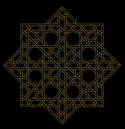 Labirent, 2016, (kağıt üzerine serigrafi) by Francois Domain
