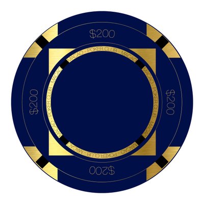 PokerChip, 2015, dijital, by Francois Domain