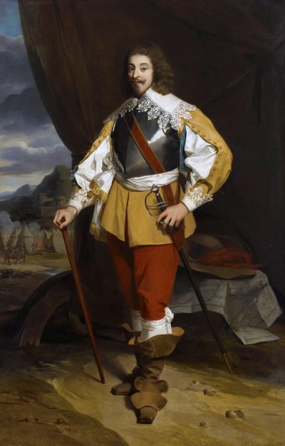 Henri II 1595-1632, Montmorency Dükü by Francois Edouard Picot