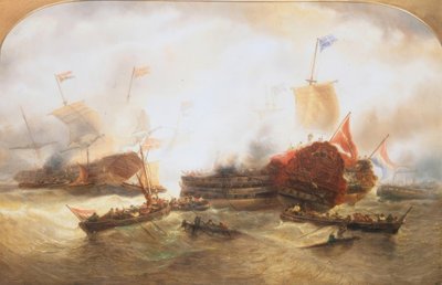 savaş gemisi by Francois Etienne Musin