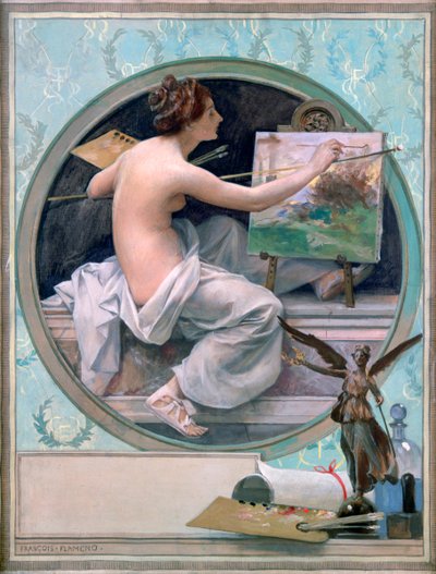 Alegori, 1856-1923 by Francois Flameng