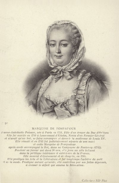 Pompadour Markizliği by Francois Hubert Drouais