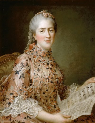 Fransa Prensesi Sophie 1734-1782 by Francois Hubert Drouais