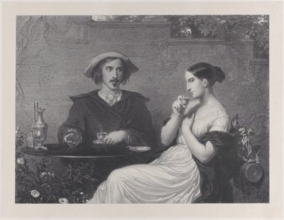 Kafe, 1840. by Francois Joseph Aime de Lemud