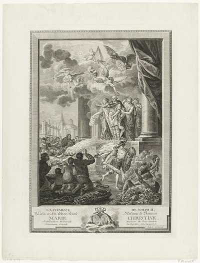 Mathias de Sallieth tarafından kazınmış II. Joseph
