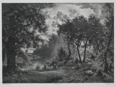 Duştan sonra. by Francois Louis Francais