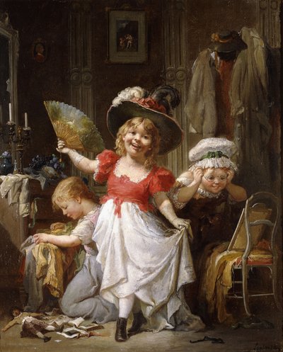 Giyinmek, by Francois Louis Lanfant de Metz