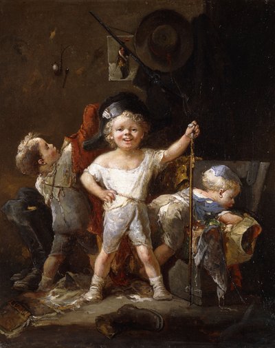 Giyinmek, by Francois Louis Lanfant de Metz