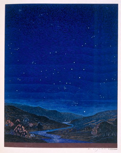 Gece manzarası, Rudyard Kipling