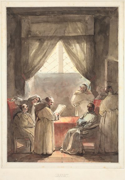 Rahipler by Francois Marius Granet