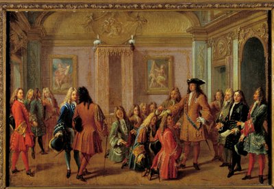 Louis XIV tarafından Saint-Louis Nişanı şövalyelerinin ilk tanıtımı 8 Mayıs 1693