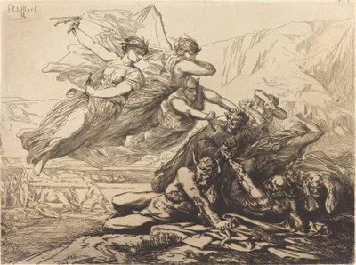 Adalet, İntikam ve Gerçek by Francois Nicolas Chifflart