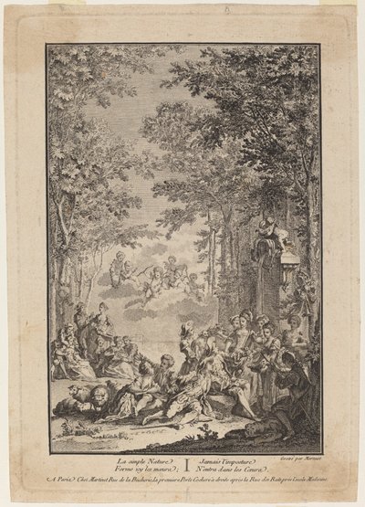 Basit Doğa by Francois Nicolas Martinet