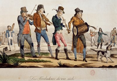 Ttroubadours, Francois Nicolas Martinet (1739-1796
