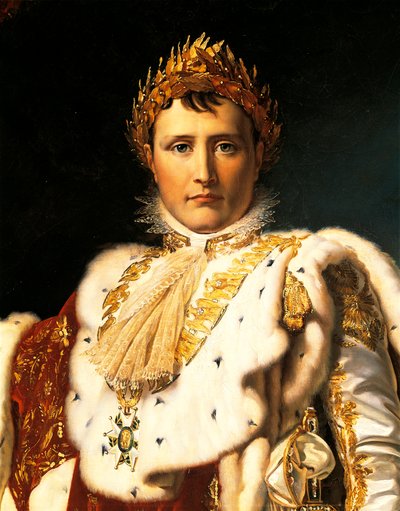 Napolyon Bonapart İmparatorun cübbesinde, Francois Baron Gerard (1770-1837) tarafından 1805 dolaylarında by Baron François Pascal Simon Gérard