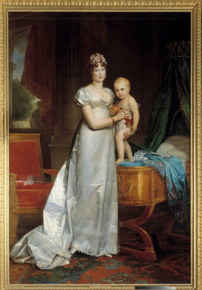 Etkileyici Marie Louise (1791-1847) ve Roma Kralı
