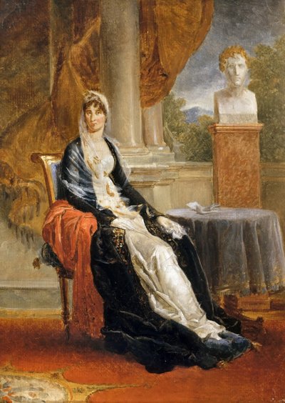 Maria Letizia Buonaparte, kızlık soyadı Ramolino 1750-1836 by Francois Pascal Simon Gerard