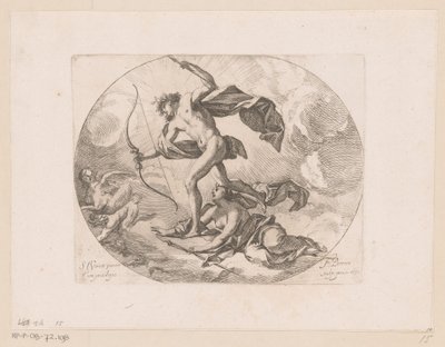 Apollo ve Diana harpileri avlarken by Francois Perrier
