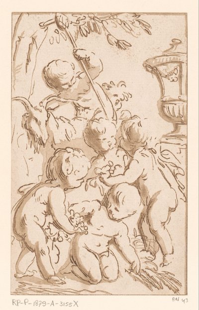 Amor Bacchanal by Francois Philippe Charpentier