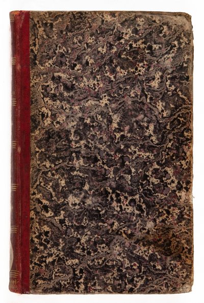 Genie du Christianisme, 1802 (deri ve mermer kağıt) by Francois Rene Vicomte de Chateaubriand