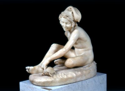 Kaplumbağayla oynayan Napolili balıkçı, 1833 by Francois Rude