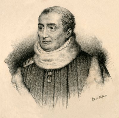 Christophe de Thou, 1508-1582, c1830. by Francois Seraphin Delpech
