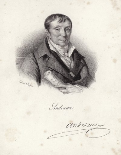 François Andrieux by Francois Seraphin Delpech