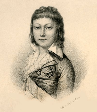 Louis XVII, 1785-1795, c1830. by Francois Seraphin Delpech