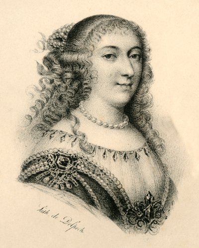 Matmazel de Montpensier, 1627-1693, c1830. by Francois Seraphin Delpech