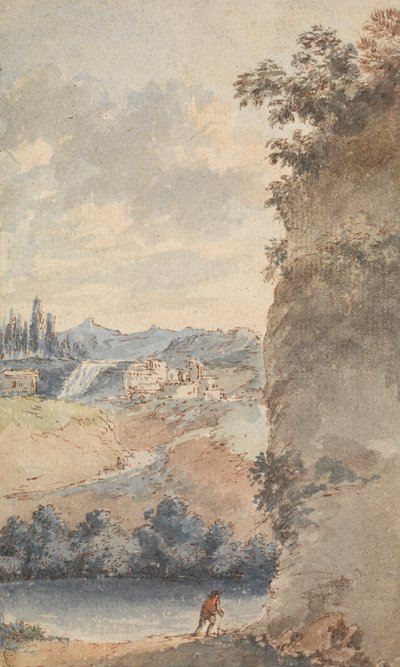 İtalyan Manzarası by Francois Vivares