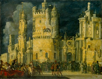 Bir kadın Azizin Şehadeti, 17. yüzyılın başlarında by Francois de Nome