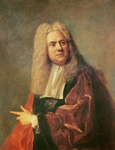 Portrait of a Alderman, presumed to be Jean Hébert by Jean François de Troy