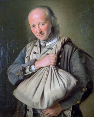 Çift Çuvallı Bir Adam, c1725-1778 by Francoise Duparc
