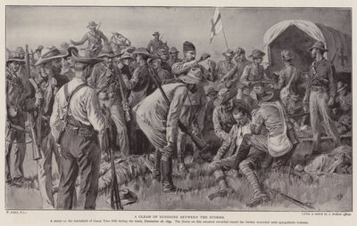 Fırtınalar arasında bir güneş ışığı parıltısı (lito) by Frank (after) Dadd