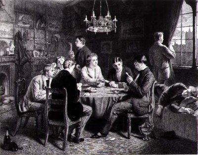Reverie - Robert W. Macbeth (1848-1910) pub tarafından oyulmuş, Uzaklardan Bir Ses. Thomas McLean tarafından by Frank (after) Dicksee