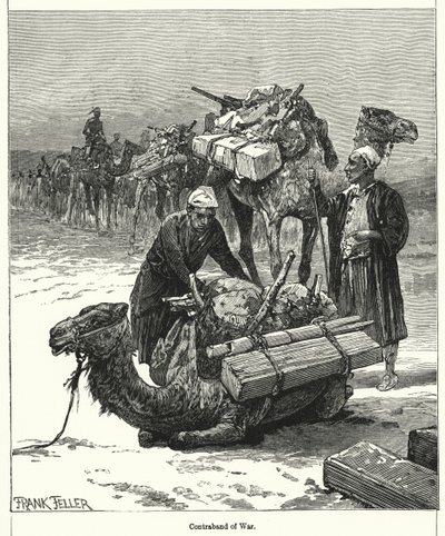 Savaş Kaçakçılığı (gravür) by Frank (after) Feller