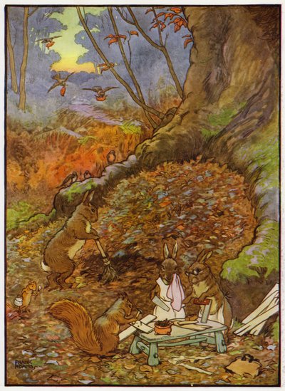 Ahşaptaki Bebekler için İllüstrasyon (renkli taş) by Frank Adams