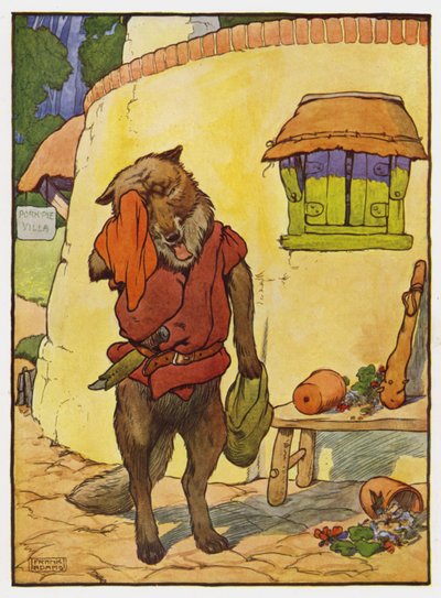 Üç Küçük Domuz için İllüstrasyon by Frank Adams