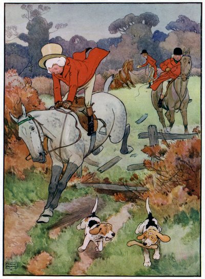 Üç Neşeli Avcı by Frank Adams