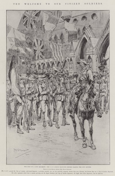 Vatandaş Askerlerimize Hoş Geldiniz by Frank Algenon Stewart