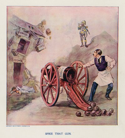 Spike That Gun! (renkli lito) by Frank Beard