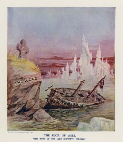 The Rock of Ages (renkli lito) by Frank Beard